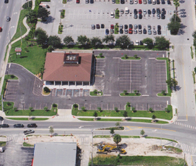 Ariel View of Linda's La Cantina Steakhouse